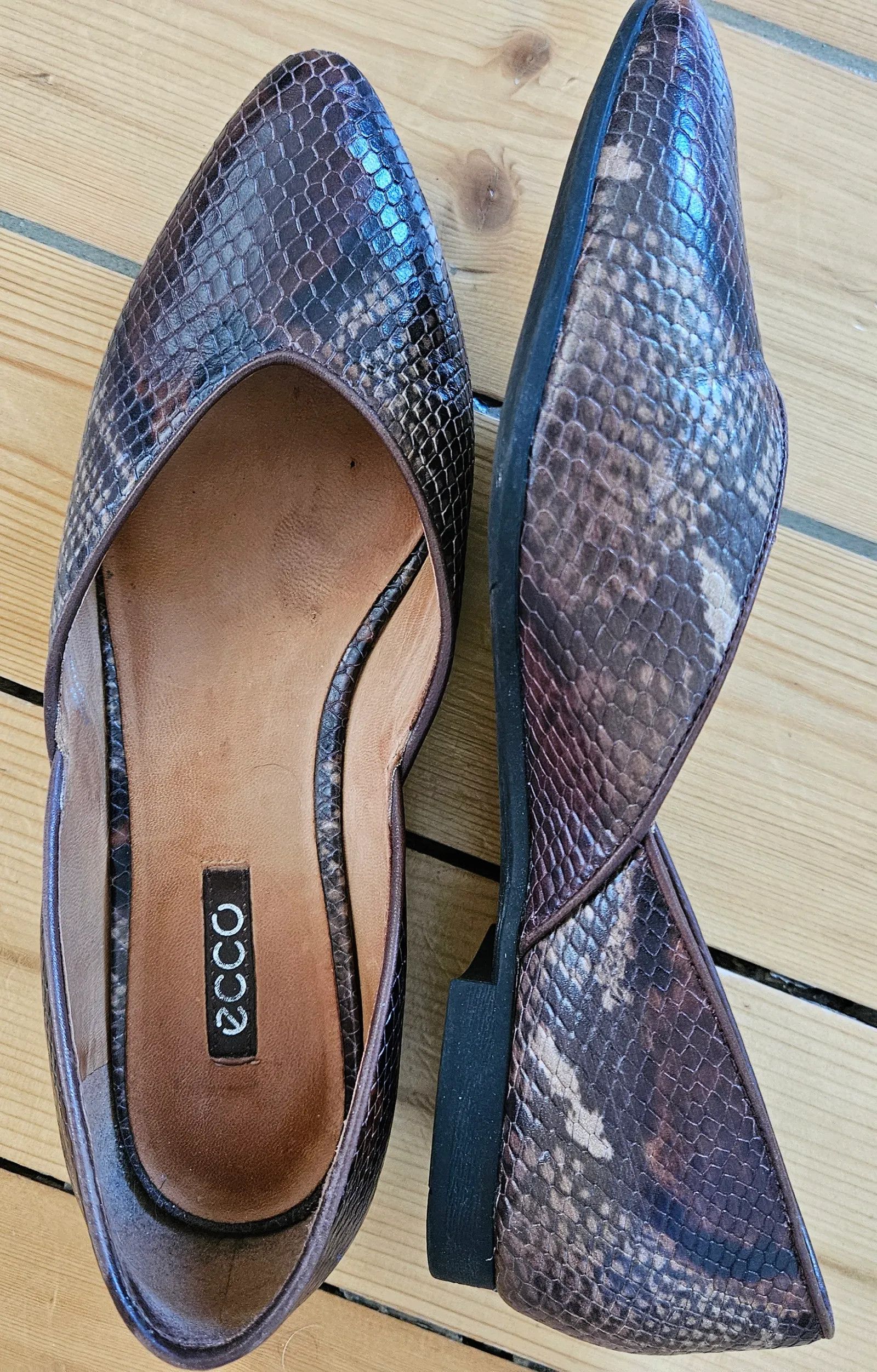 Ecco Ecco Ballet Flats Size US 7 / IT 37 - 3 Thumbnail