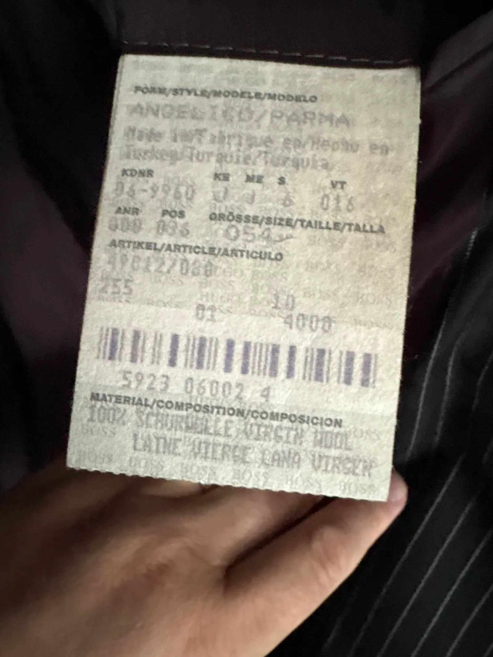 Hugo Boss Hugo Boss Angelico/Parma Suit Size 38R - 3 Thumbnail