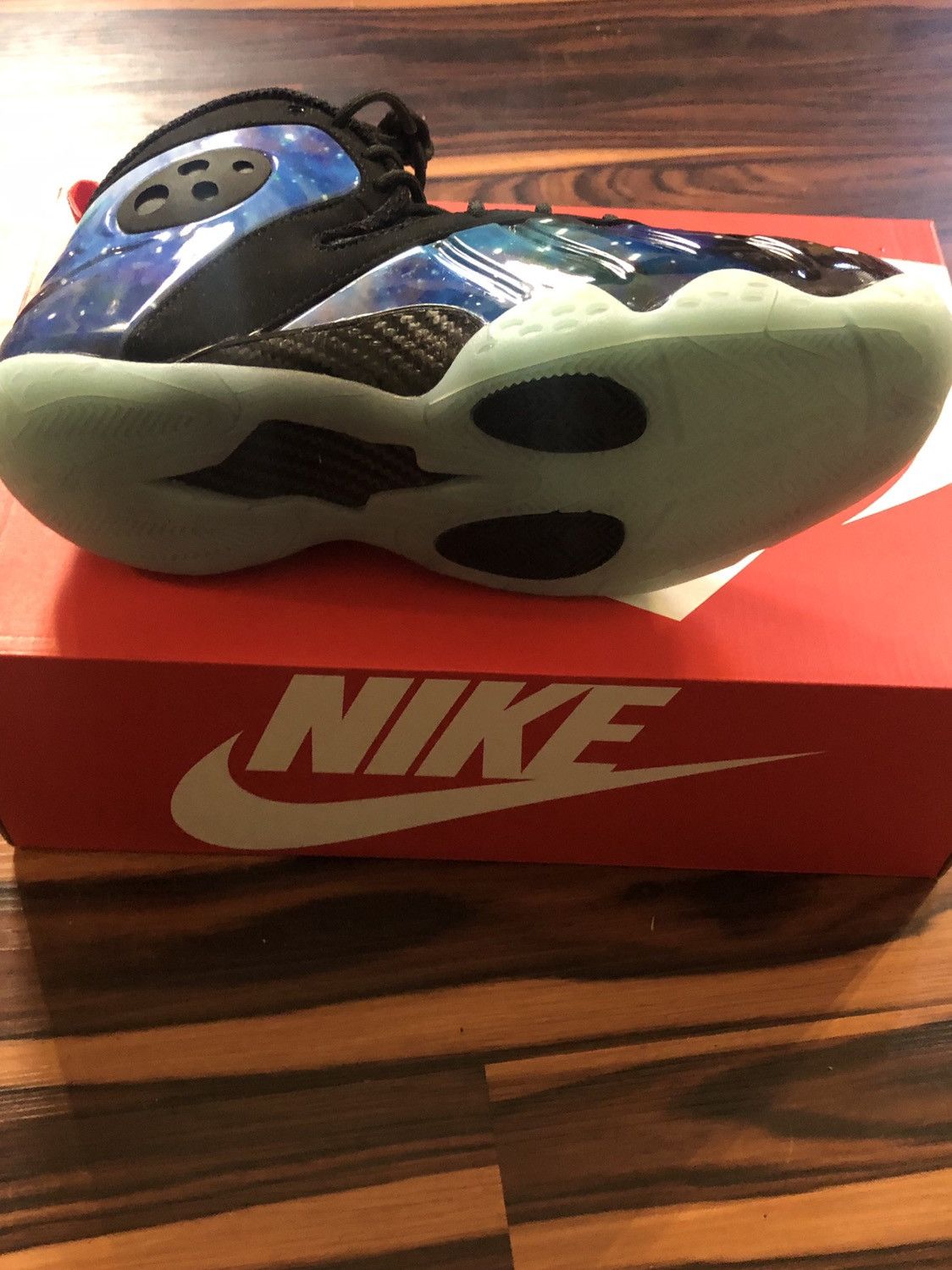 Zoom Rookie Prm Retro Galaxy Hi Top Sneakers