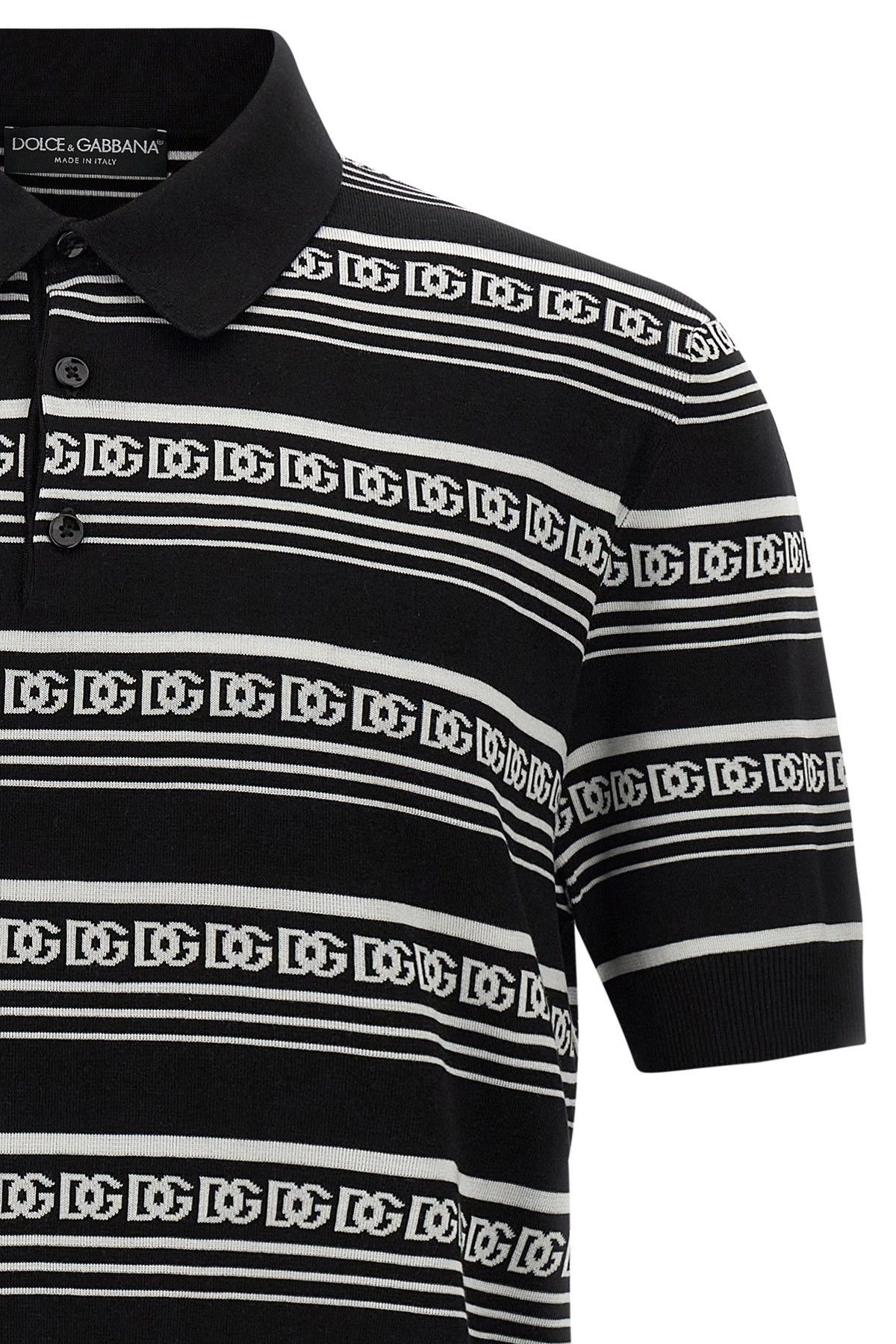 Dolce & Gabbana Knitted polo shirt Size US XXL / EU 58 / 5 - 4 Thumbnail