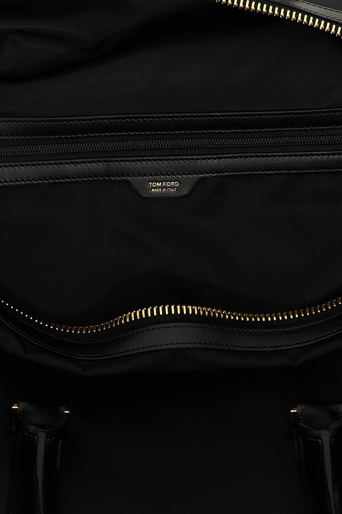 Tom Ford Leather details travel bag Size ONE SIZE - 4 Thumbnail