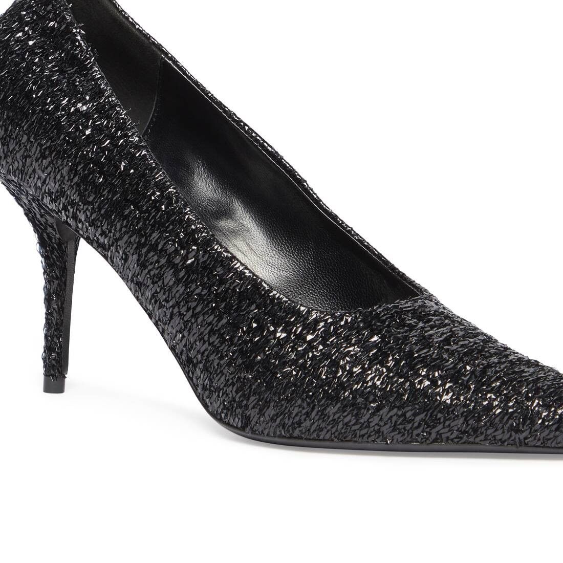 Balenciaga square knife 80mm pump black Size US 7 / IT 37 - 8 Thumbnail