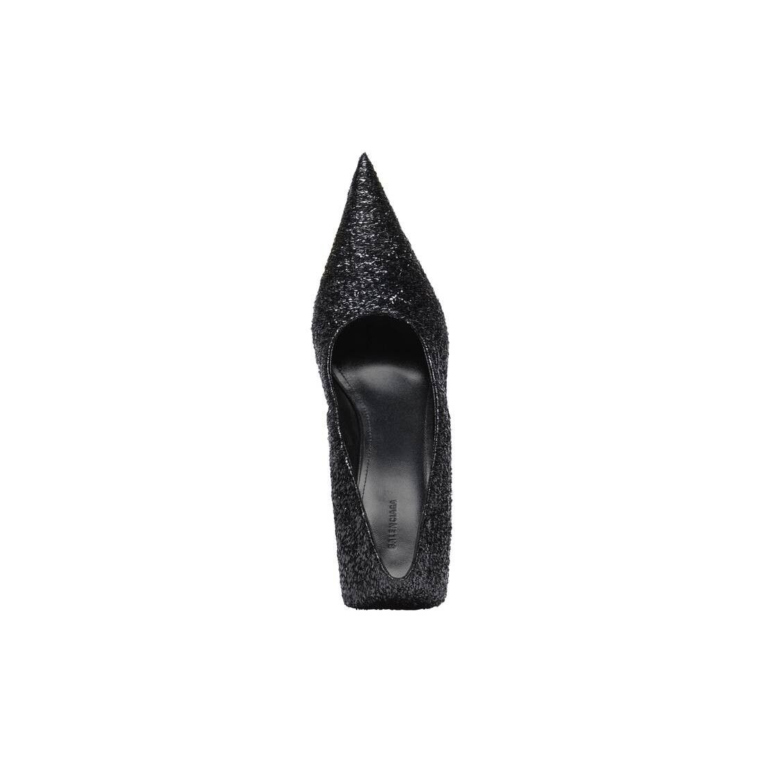 Balenciaga square knife 80mm pump black Size US 8 / IT 38 - 6 Thumbnail