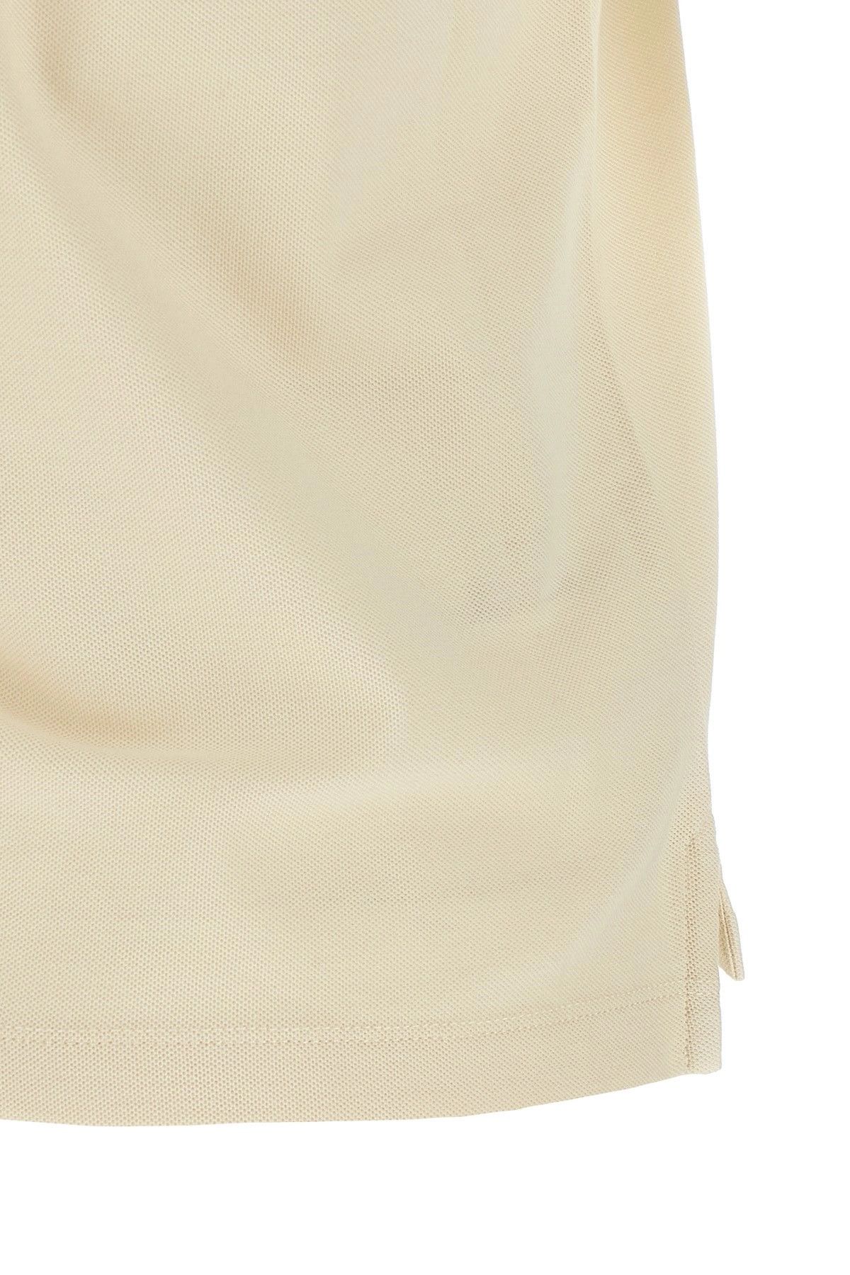 Logo patch polo shirt
