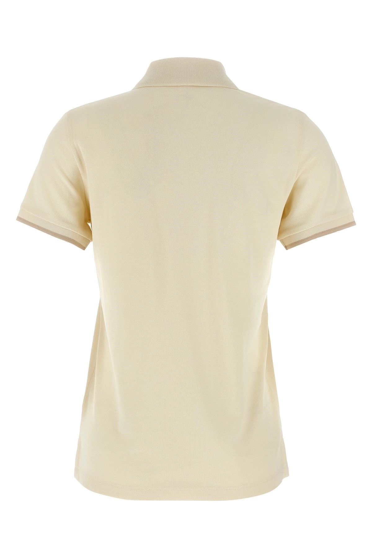 Logo patch polo shirt