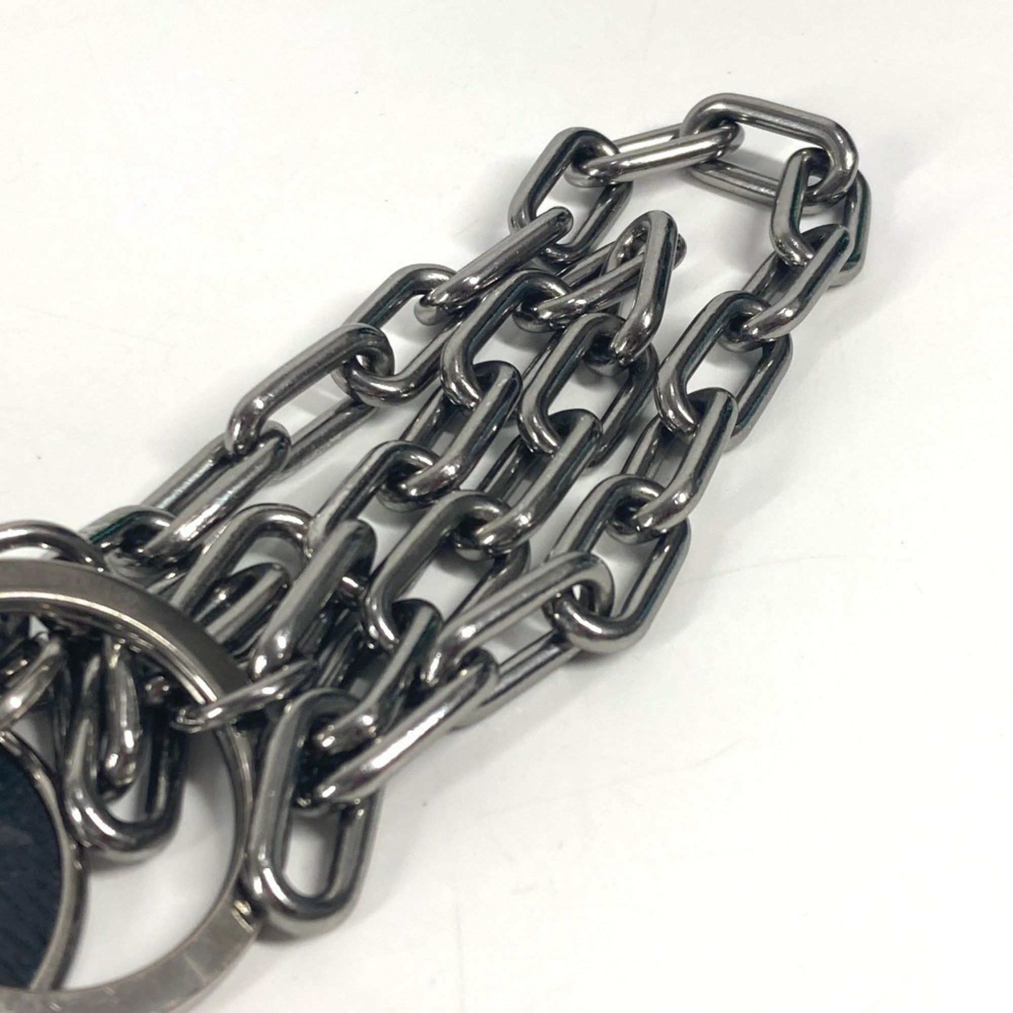 Louis Vuitton LOUIS VUITTON M68862 Monogram Eclipse Keychain, Bag Charm, Metal, Black, for Men and Women Size ONE SIZE - 5 Thumbnail