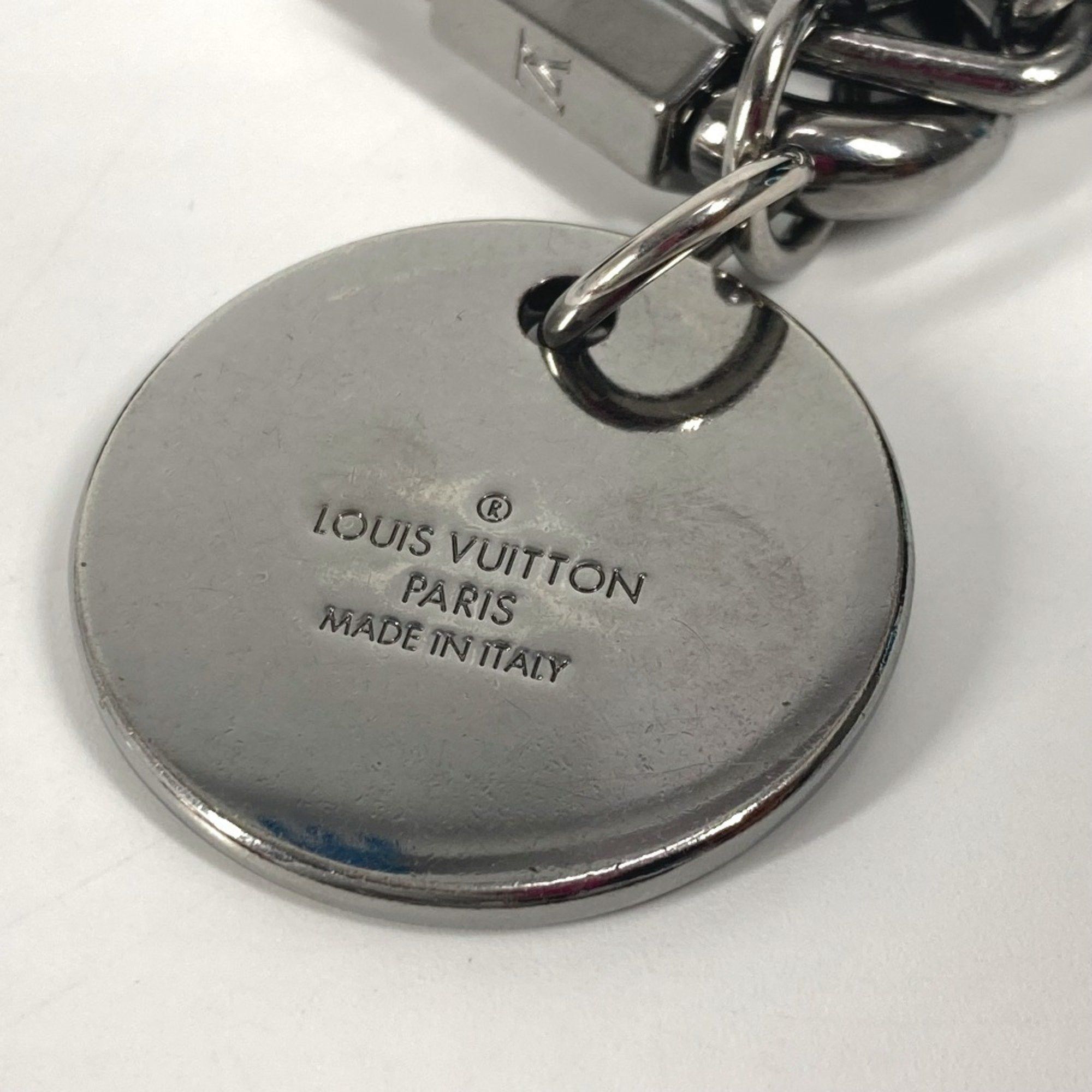 Louis Vuitton LOUIS VUITTON M68862 Monogram Eclipse Keychain, Bag Charm, Metal, Black, for Men and Women Size ONE SIZE - 6 Thumbnail