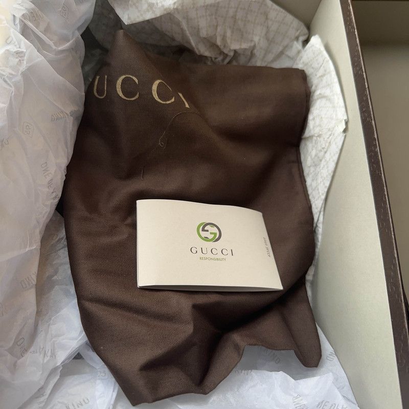 Gucci Gucci Casual Leather Shoes in Black and Brown Size US 9.5 / EU 42-43 - 8 Thumbnail