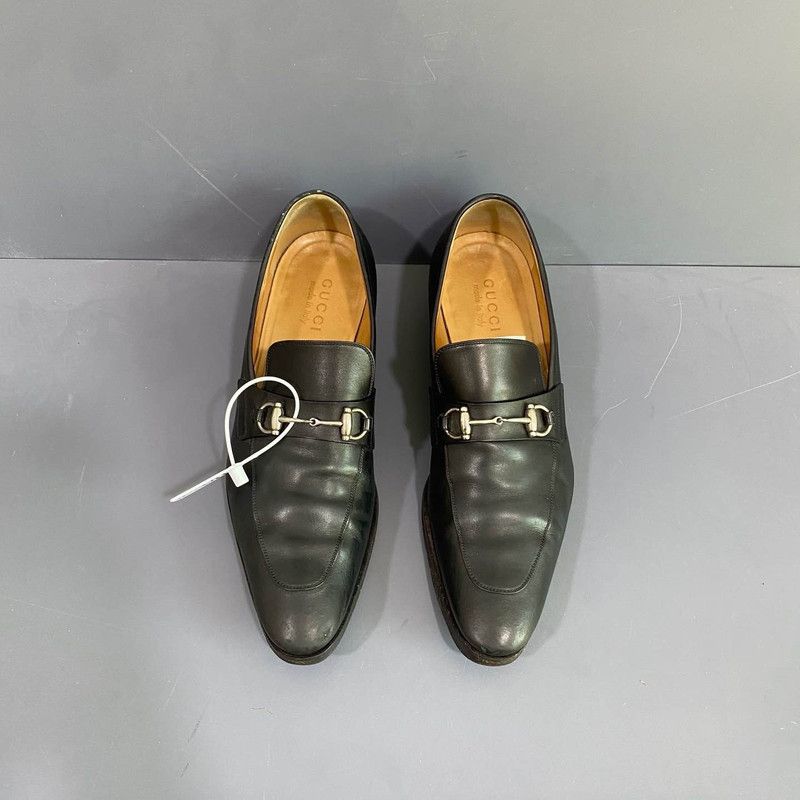 Gucci Gucci Black Casual Loafers for Men Size US 8.5 / EU 41-42 - 2 Thumbnail