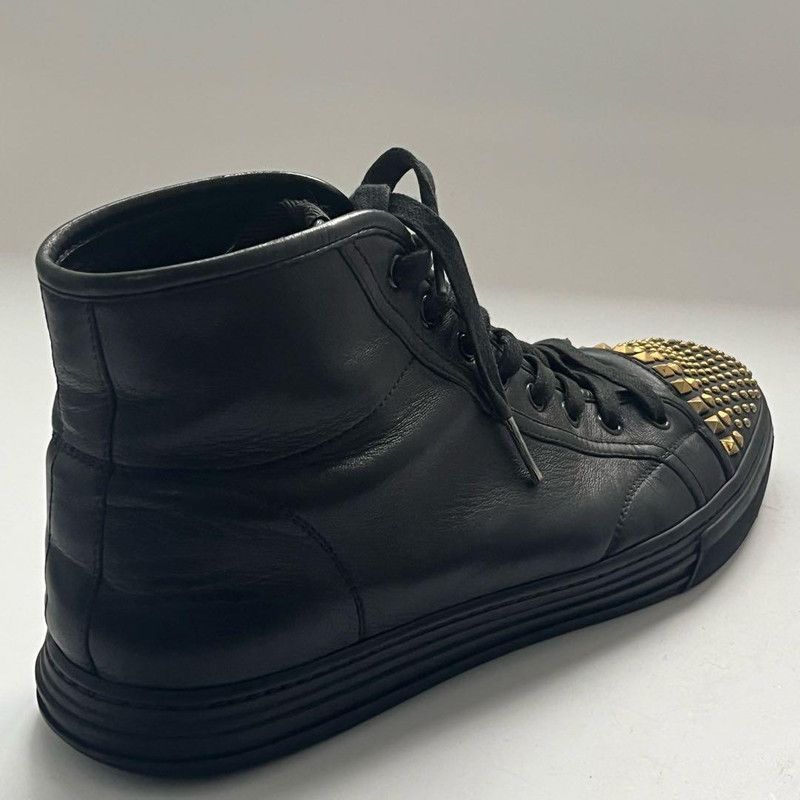 Gucci GUCCI Black Casual High-Top Sneakers Size US 8.5 / EU 41-42 - 7 Thumbnail