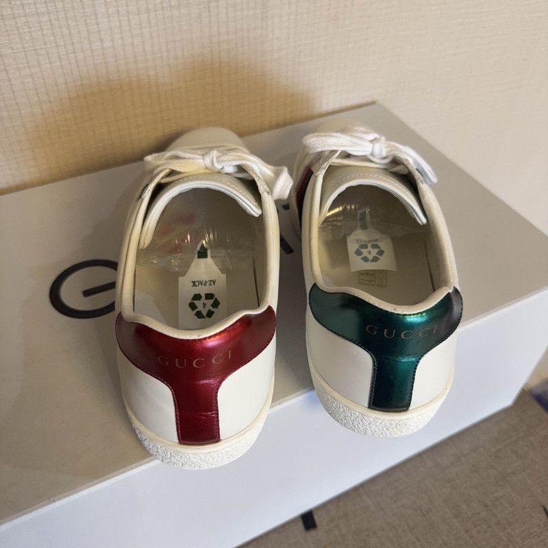 Gucci Gucci ACE Round Toe Fashion Sneakers for Men Size US 8 / EU 41 - 2 Thumbnail