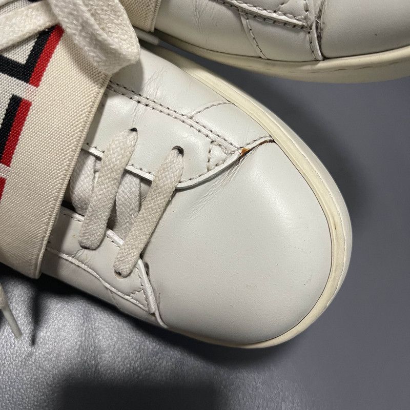 Gucci Gucci Ace Striped Low-Top Fashion Sneakers Size US 6.5 / EU 39-40 - 7 Thumbnail