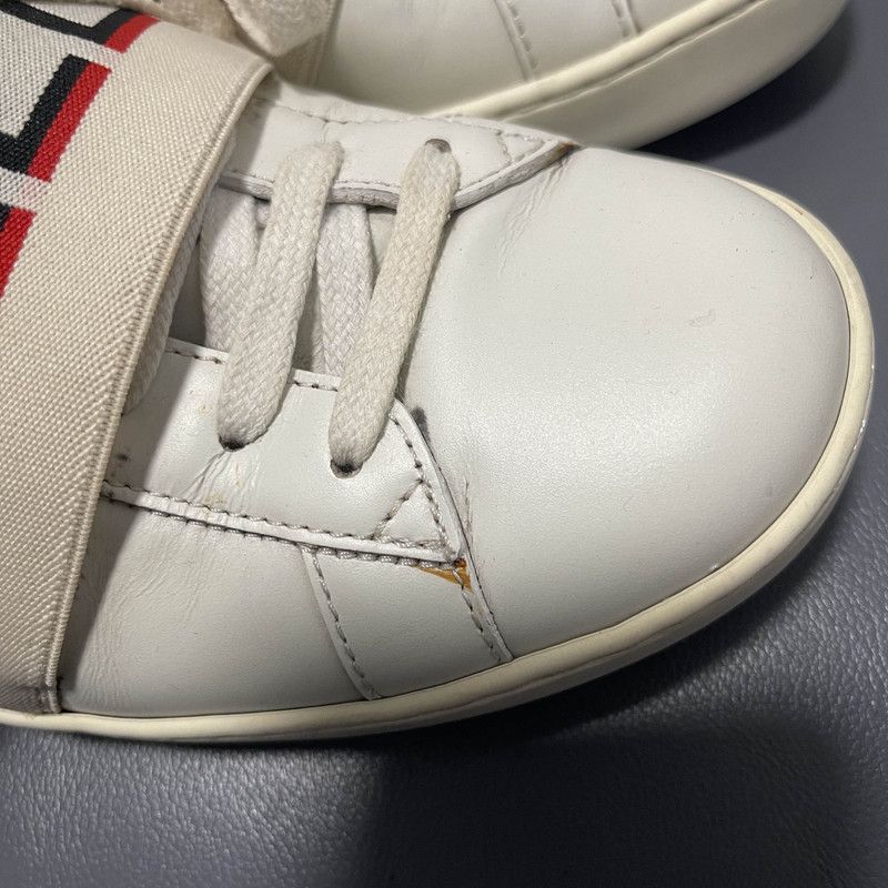 Gucci Gucci Ace Striped Low-Top Fashion Sneakers Size US 6.5 / EU 39-40 - 6 Thumbnail