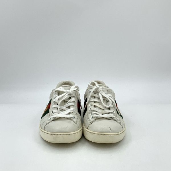 Gucci Gucci Ace Leather Fashion Sneakers for Men Size US 8.5 / EU 41-42 - 3 Thumbnail