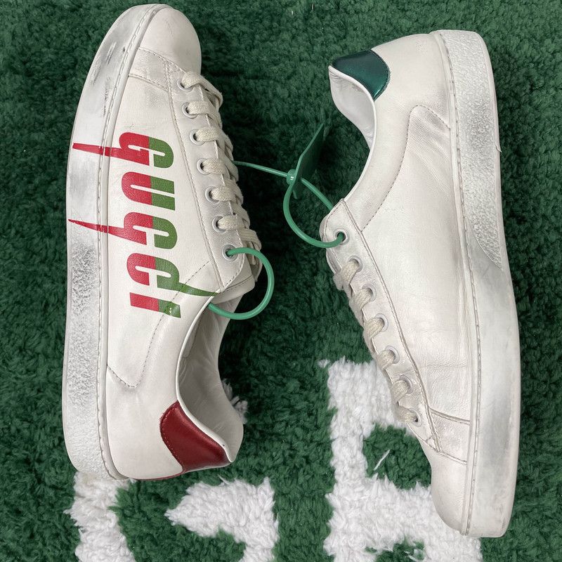 Gucci Gucci Ace Blade Sneakers for Men Size US 8 / EU 41 - 6 Thumbnail