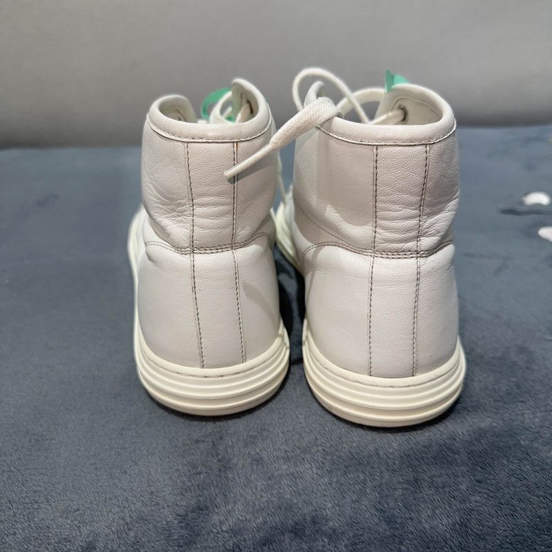 Gucci Gucci White High-Top Studded Sneakers Size US 8.5 / EU 41-42 - 3 Thumbnail