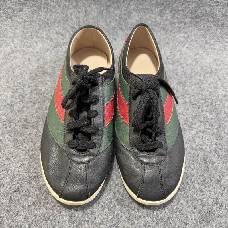 Gucci Gucci Falacer Leather Low-Top Fashion Sneakers Size US 6.5 / EU 39-40 - 2 Thumbnail