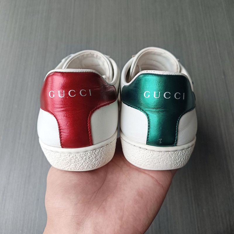 Gucci Gucci Women's Ace 'Three Little Pigs' Sneakers Size US 5.5 / EU 38 - 3 Thumbnail