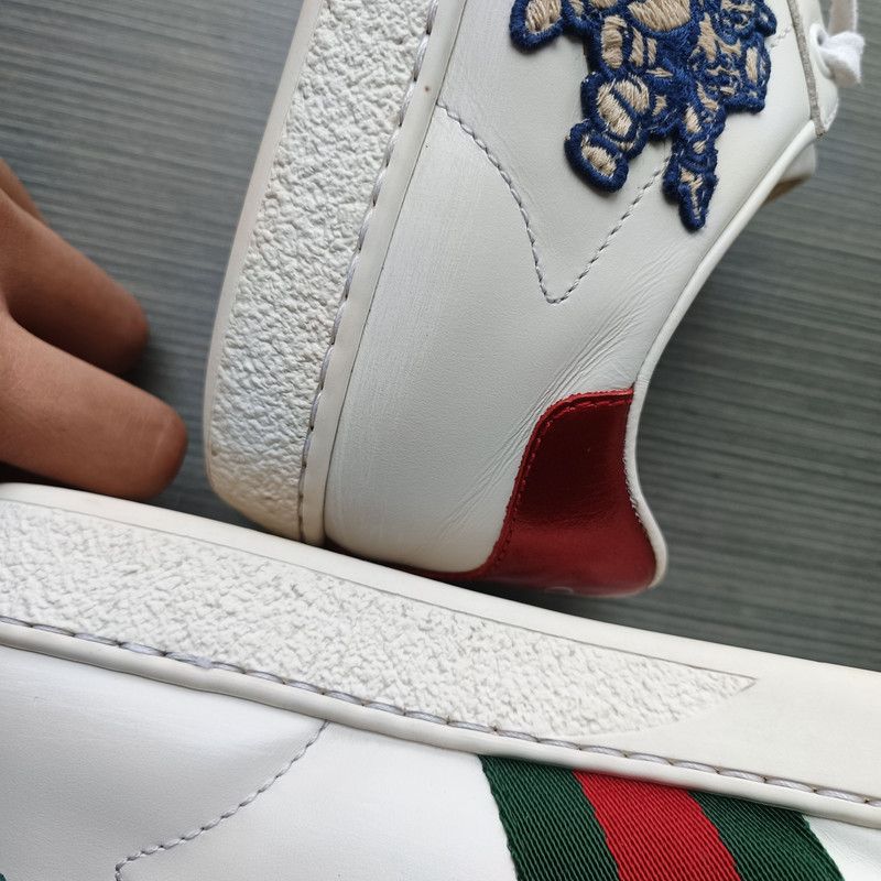 Gucci Gucci Women's Ace 'Three Little Pigs' Sneakers Size US 5.5 / EU 38 - 10 Thumbnail