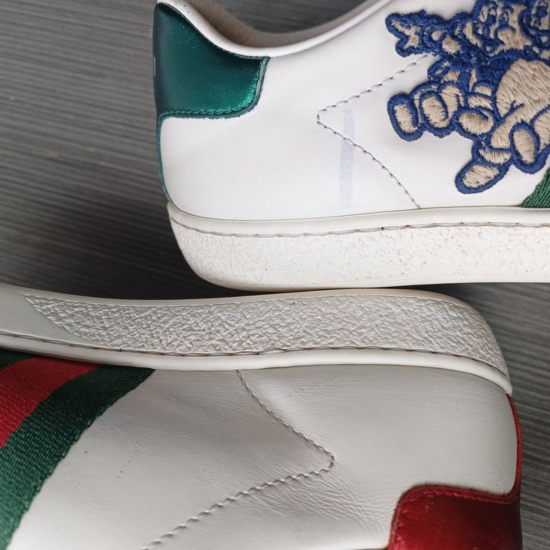 Gucci Gucci Women's Ace 'Three Little Pigs' Sneakers Size US 5.5 / EU 38 - 11 Thumbnail