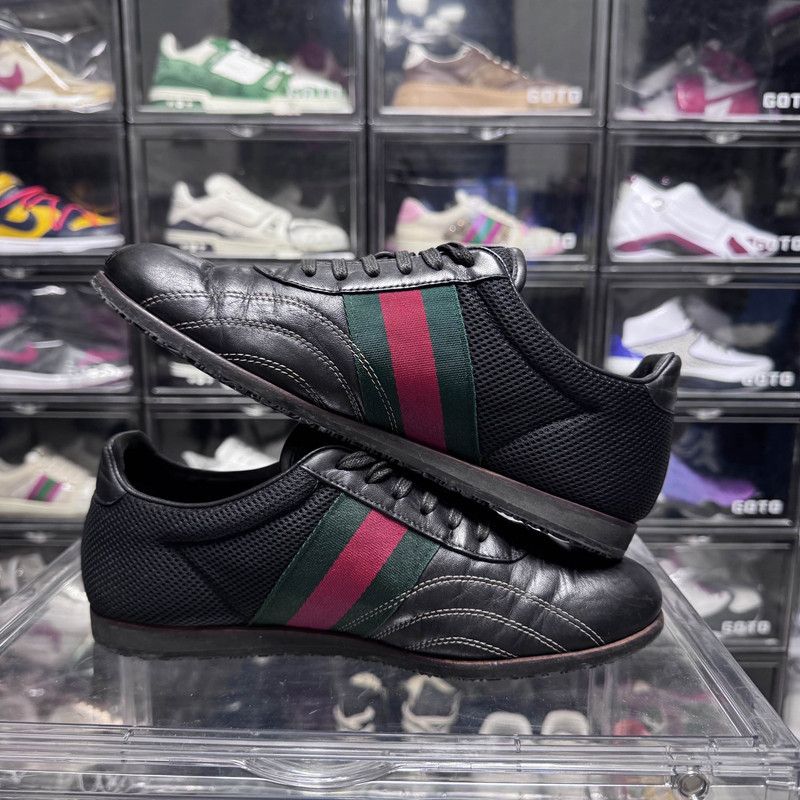 Gucci Gucci Leather Lace-Up Casual Sneakers for Men Size US 7.5 / EU 40-41 - 7 Thumbnail