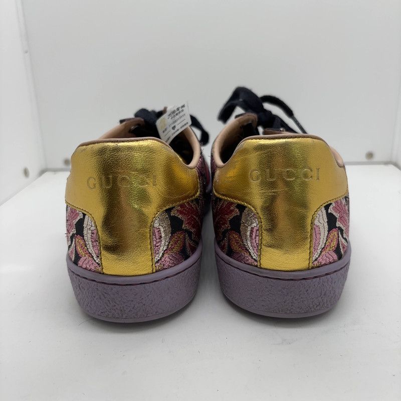 Gucci Gucci Multicolor Embroidered Sneakers Size US 5.5 / EU 38 - 3 Thumbnail