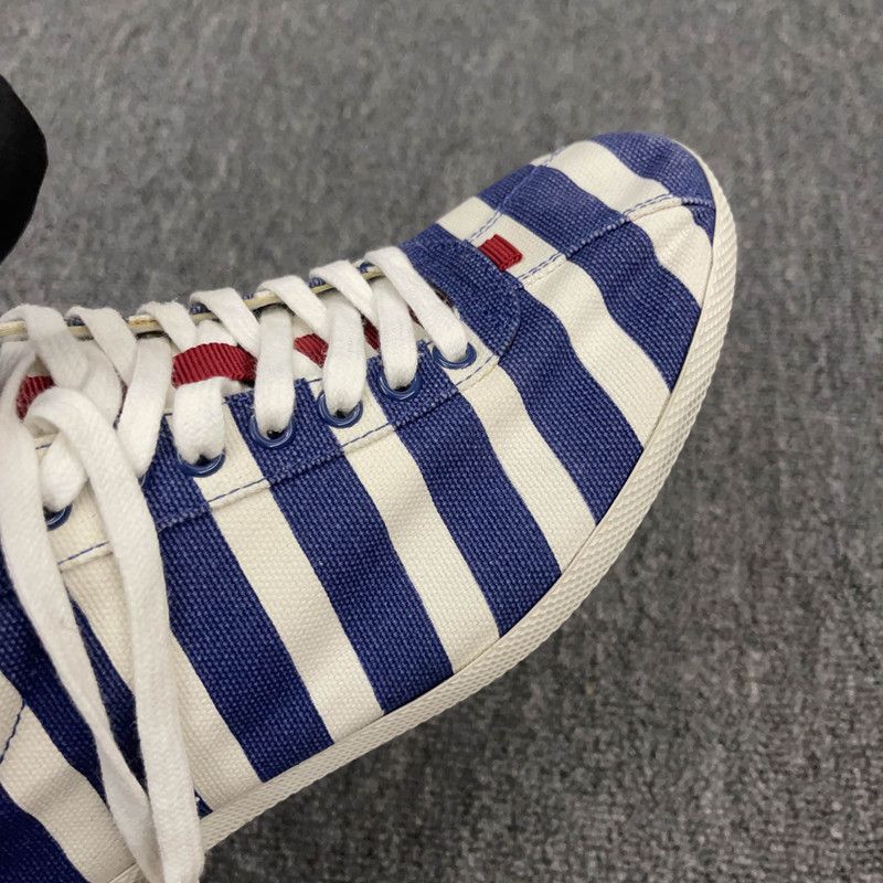 Gucci Gucci Striped Low-Top Casual Sneakers Size US 9 / EU 42 - 9 Thumbnail