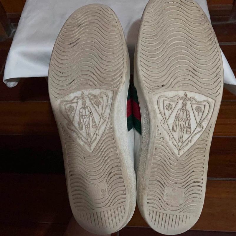 Gucci Gucci Ace Low-Top Fashion Sneakers for Men Size US 9.5 / EU 42-43 - 4 Thumbnail