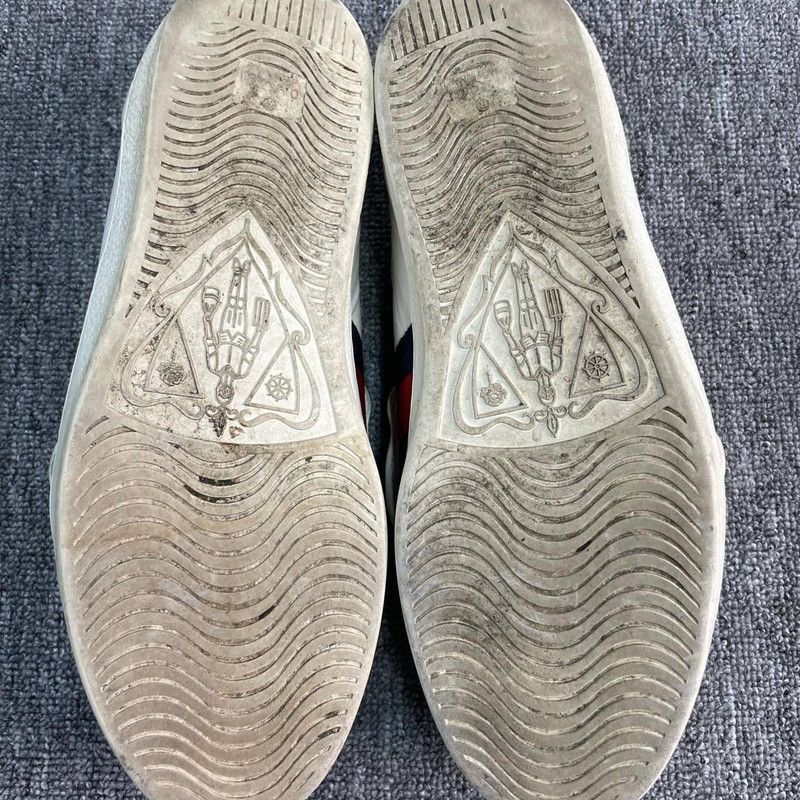 Gucci Gucci White Fashion Trend Leopard Sneakers Size US 9.5 / EU 42-43 - 7 Thumbnail