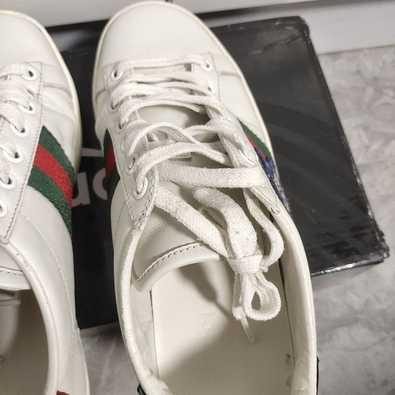 Gucci Gucci Women's Ace 'Three Little Pigs' Sneakers Size US 6.5 / EU 39-40 - 7 Thumbnail