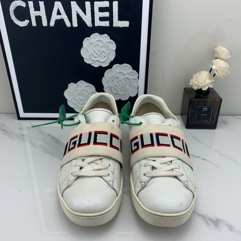 Gucci Gucci Ace Sport White Fashion Sneakers Size US 7.5 / EU 40-41 - 2 Thumbnail