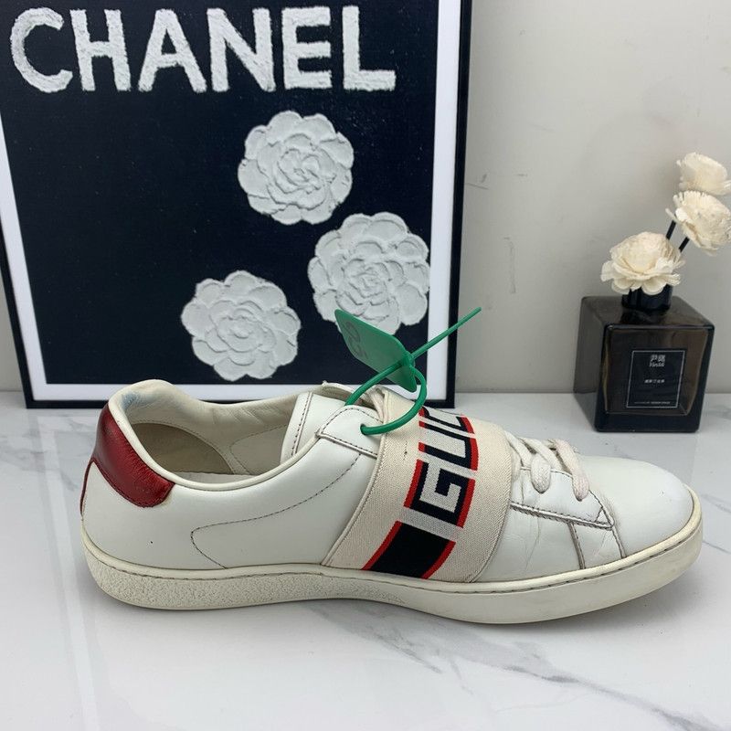 Gucci Gucci Ace Sport White Fashion Sneakers Size US 7.5 / EU 40-41 - 4 Thumbnail