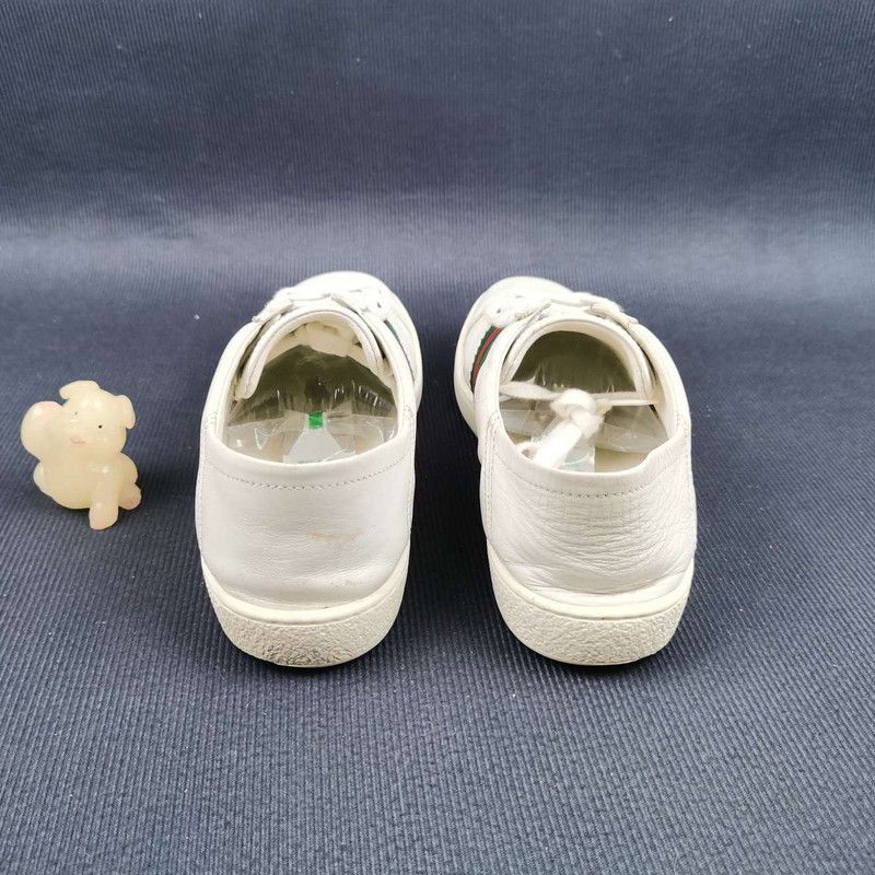 Gucci Gucci Ace Leather Bee Low-Top Sneakers Size US 7.5 / EU 40-41 - 3 Thumbnail