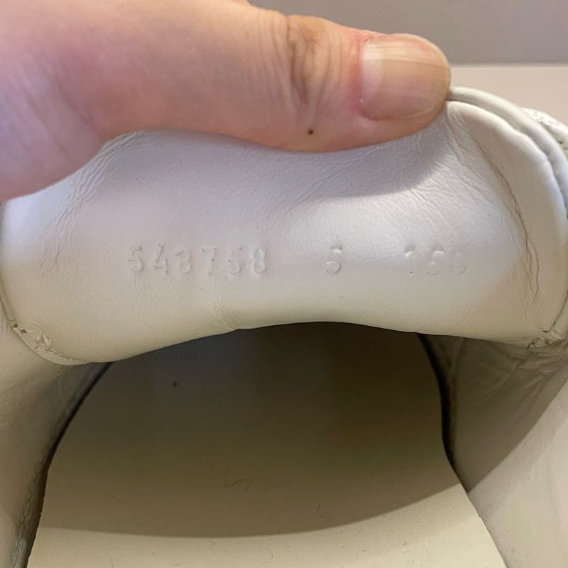 Gucci Gucci ACE Loved Leather Sneakers for Men Size US 8 / EU 41 - 5 Thumbnail