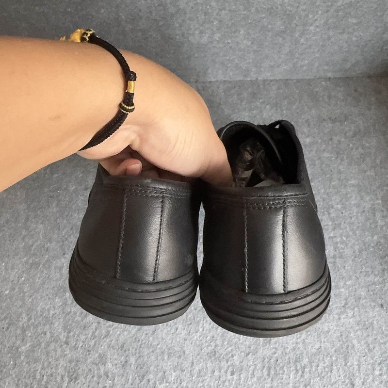 Gucci Gucci Black Leather Low-Top Sneakers Size US 8 / EU 41 - 3 Thumbnail