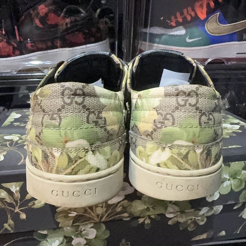 Gucci Gucci GG Supreme Low 'Blooms Print' Sneakers Size US 8 / EU 41 - 3 Thumbnail