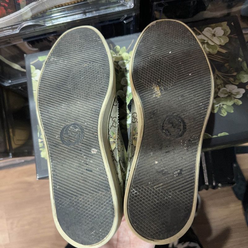 Gucci Gucci GG Supreme Low 'Blooms Print' Sneakers Size US 8 / EU 41 - 4 Thumbnail