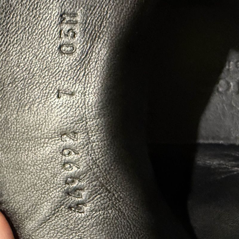 Gucci Gucci Black Patterned High-Top Sneakers Size US 8 / EU 41 - 3 Thumbnail