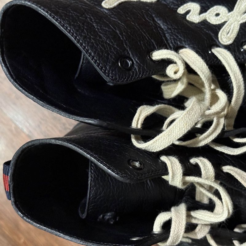 Gucci Gucci Black Patterned High-Top Sneakers Size US 8 / EU 41 - 7 Thumbnail