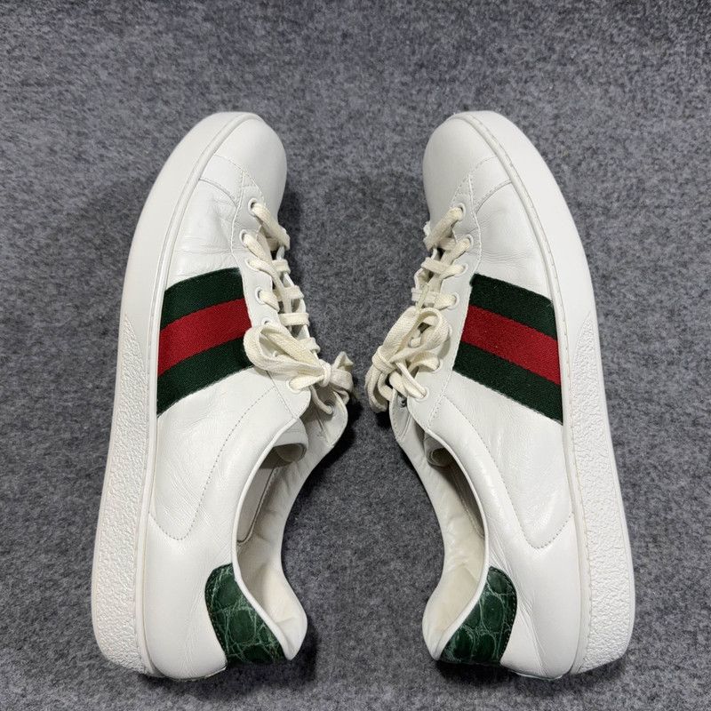 Gucci Gucci Ace Low-Top Fashion Sneakers for Men Size US 9.5 / EU 42-43 - 9 Thumbnail