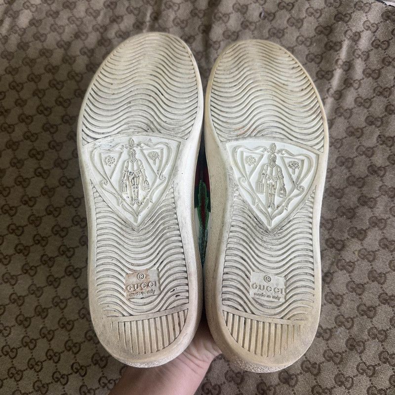 Gucci Gucci Ace Embroidered Low-Top Fashion Sneakers Size US 8 / EU 41 - 4 Thumbnail
