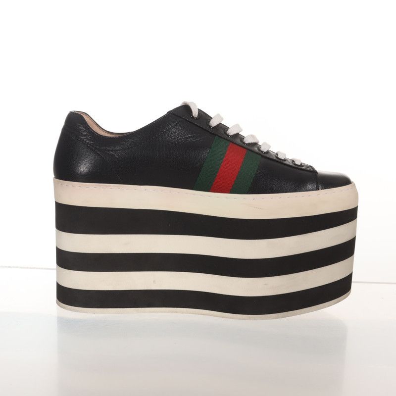 Gucci Gucci Fashion Trendy Platform Sneakers Size US 7.5 / EU 40-41 - 3 Thumbnail