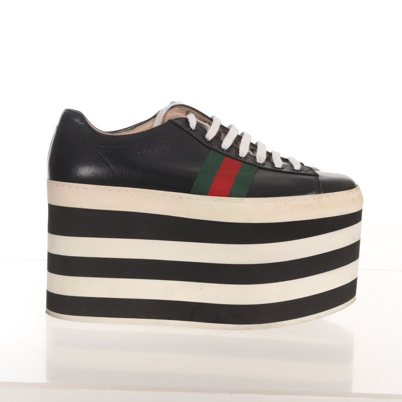 Gucci Gucci Fashion Trendy Platform Sneakers Size US 7.5 / EU 40-41 - 2 Thumbnail
