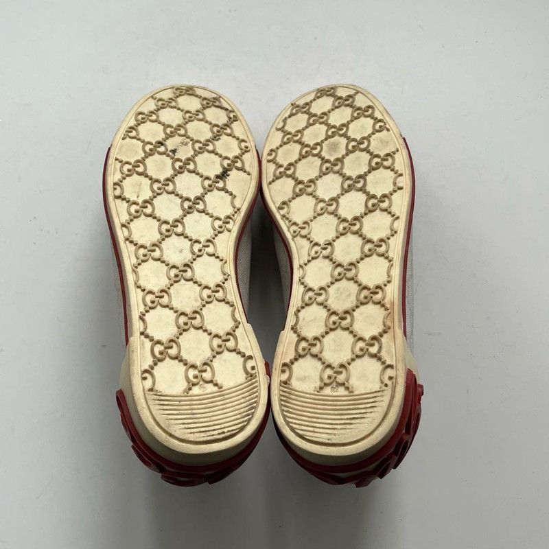 Gucci Gucci Red Blue Web Double G Sneakers Size US 6.5 / EU 39-40 - 5 Thumbnail