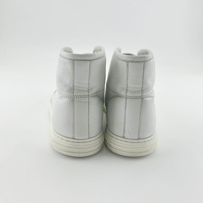 Gucci Gucci White Round Toe Studded High-Top Sneakers Size US 8.5 / EU 41-42 - 3 Thumbnail