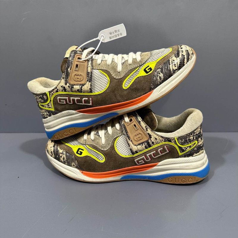 Gucci Gucci Ultrapace Sport Sneakers in Rock Gray Size US 9.5 / EU 42-43 - 8 Thumbnail