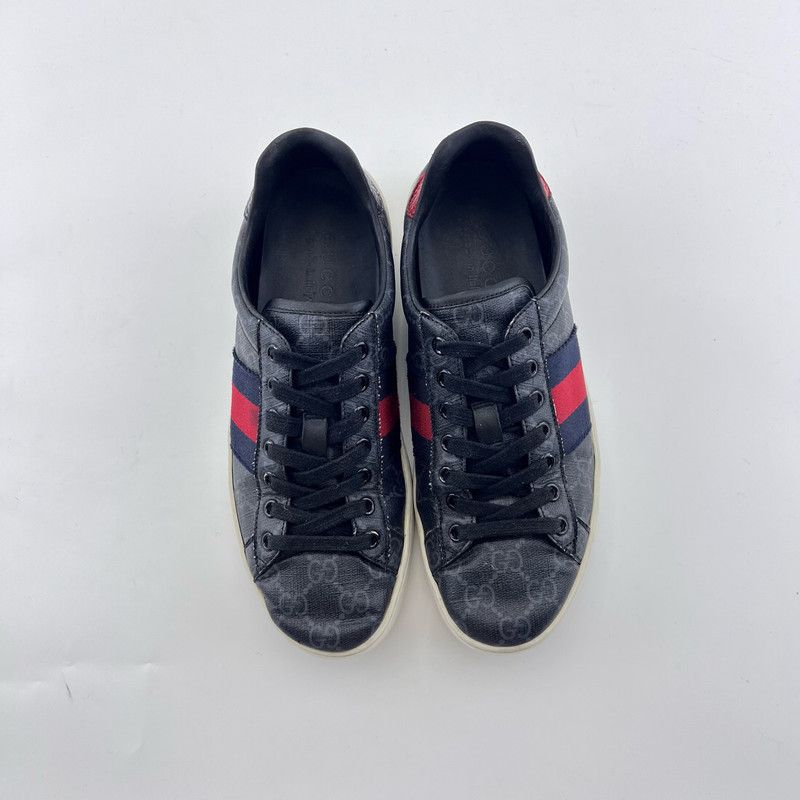 Gucci Gucci ACE GG Supreme Fashion Sneakers for Men Size US 7.5 / EU 40-41 - 2 Thumbnail