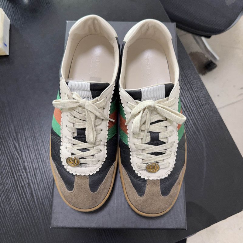 Gucci Gucci G74 Series Color-Blocked Casual Sneakers Size US 9.5 / EU 42-43 - 2 Thumbnail