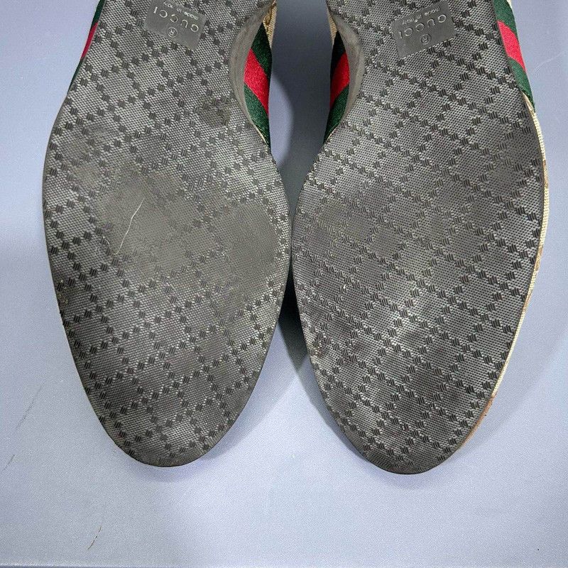 Gucci Gucci Brown Leather Low-Top Casual Sneakers Size US 10.5 / EU 43-44 - 5 Thumbnail