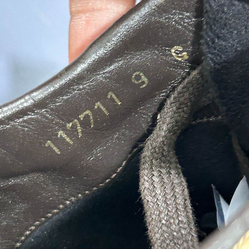 Gucci Gucci Brown Leather Low-Top Casual Sneakers Size US 10.5 / EU 43-44 - 4 Thumbnail